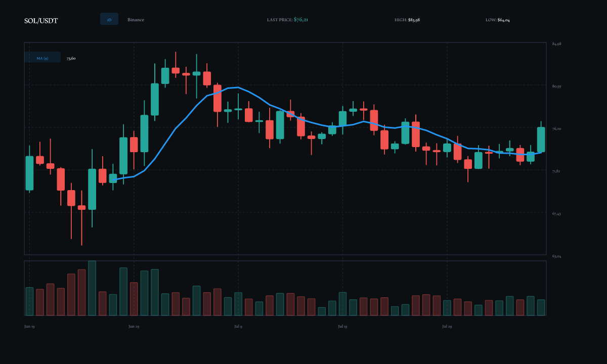 Market Momentum Technical Diagram
